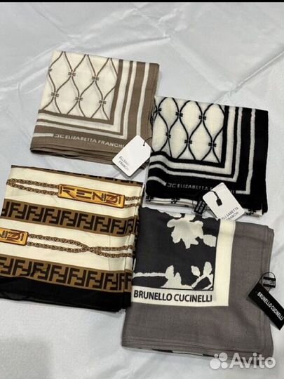 Платок шерстяной и шелковый цена за все