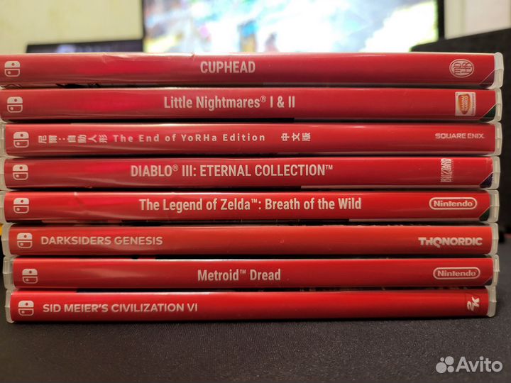 Игры для nintendo switch картриджи