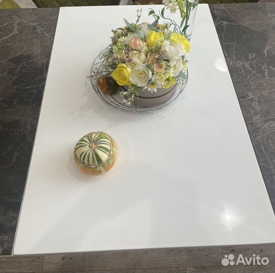 Стол обеденный раздвижной большой