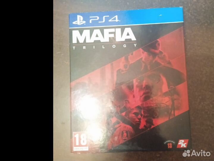 Mafia trilogy ps4 диски