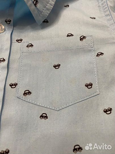 Рубашка для мальчика 86