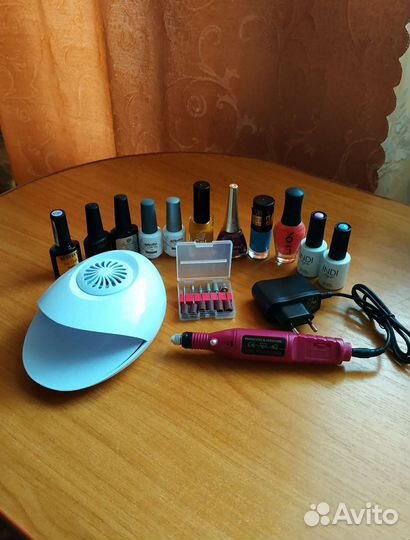 Набор для маникюра и педикюра, сушка, Пилки