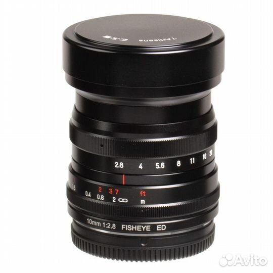 Объектив 7artisans 10mm F2.8 L mount, черный