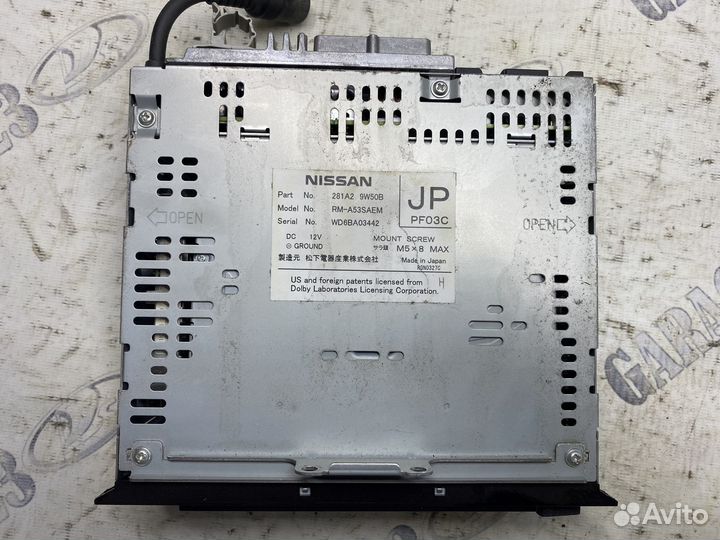 Магнитола Nissan Teana