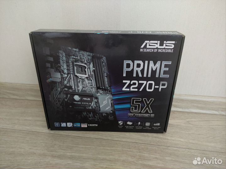 Материнская плата asus Z270-P