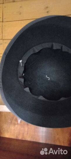 Шляпа фетровая женская. 57 размер