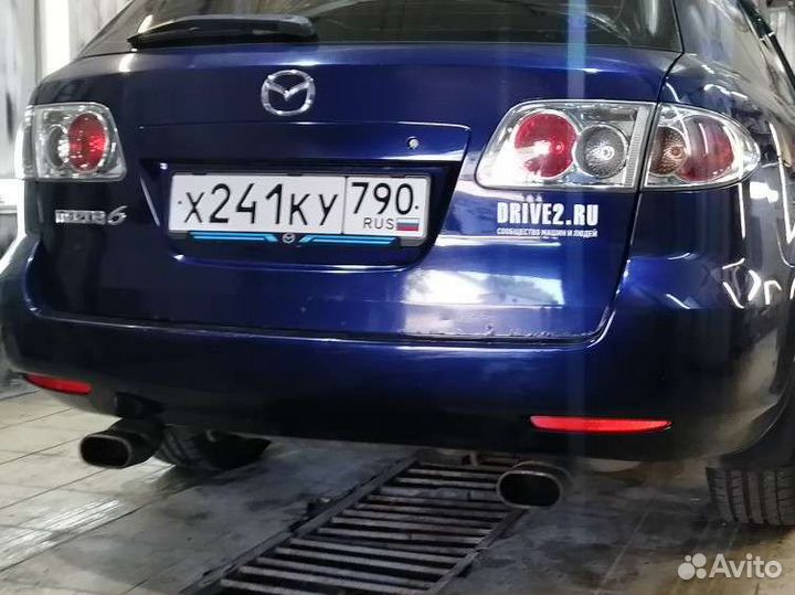 Задний бампер Мазда 6 gy дорест g21b50221gaa