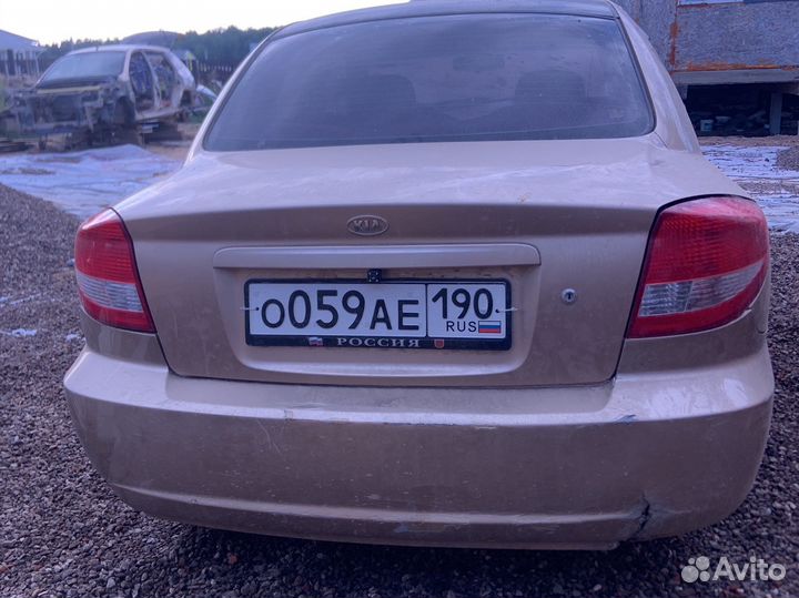 Крышка багажника киа рио 1 рейстайлинг