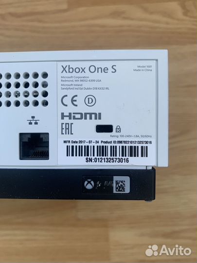 Xbox One s 500 gb