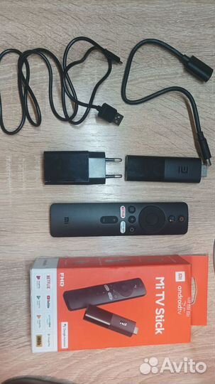 SMART tv приставка xiaomi mi tv stick fhd