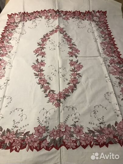 Скатерть хлопок лен СССР