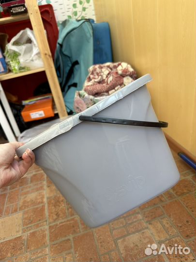 Ведро с отжимом + швабра