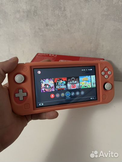 Nintendo switch lite чип прошитая