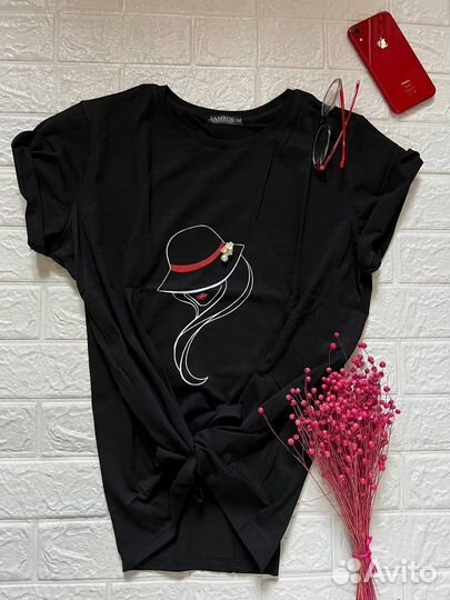 Футболка женская Тамри шляпка