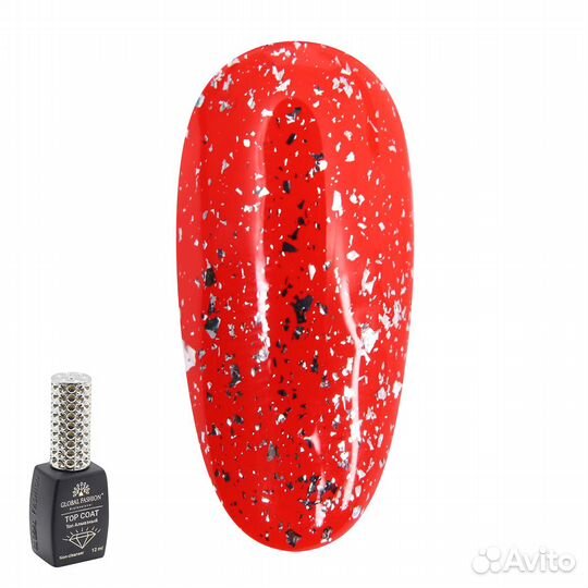 Топ без липкого слоя, Silver Foil Top, 12мл