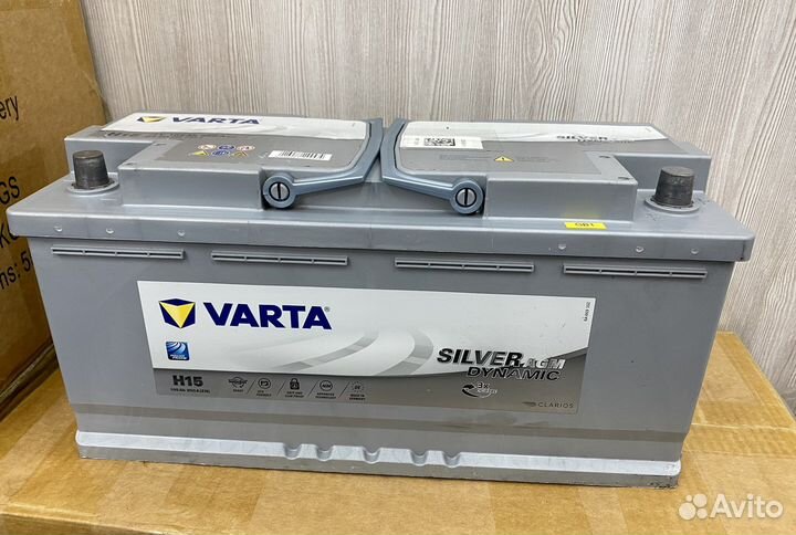 Аккумулятор агм Varta Silver Dynamic AGM 105 А/Ч