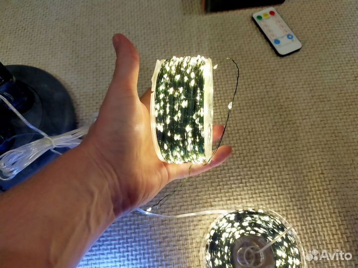 Гирлянда Роса на елку