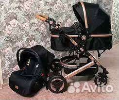 Коляска Новая Luxmom 3 в1. 530