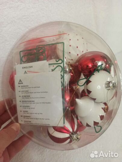 Ёлочные шары IKEA