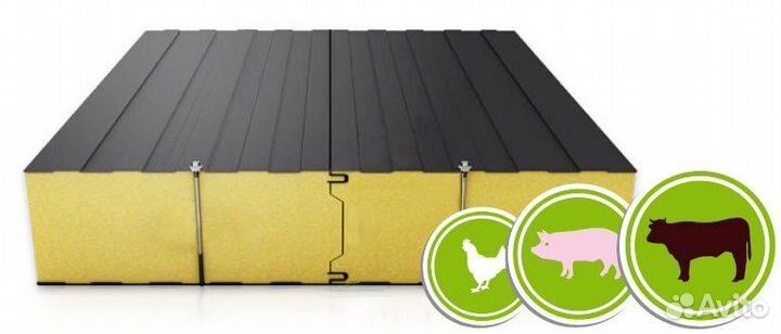 Сэндвич Панели для Холодильных Камер и Складов