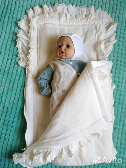 Конверт на выписку новорожденного