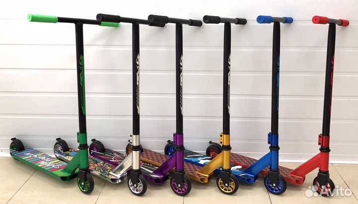 Трюковой самокат Новый