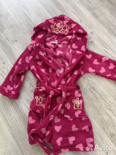 Халат для девочки 104