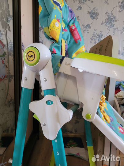 Стульчик для кормления happy baby