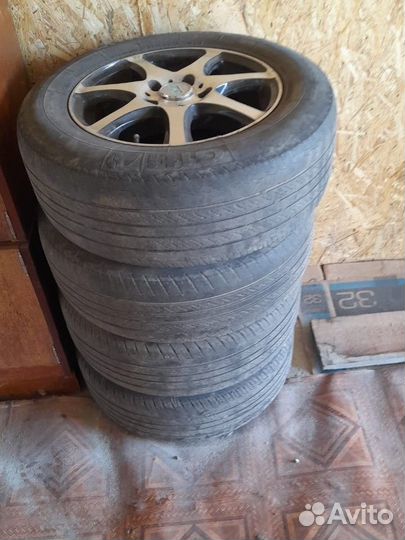 Авторезина летняя, диски литые