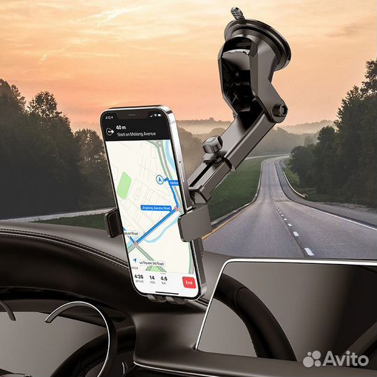 Держатель Автомобильный borofone BH39 Black