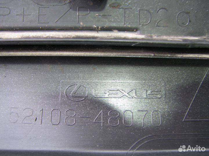 Lexus RX 4 2019+ Накладка заднего бампера