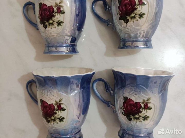 Чашки, бидон времен СССР