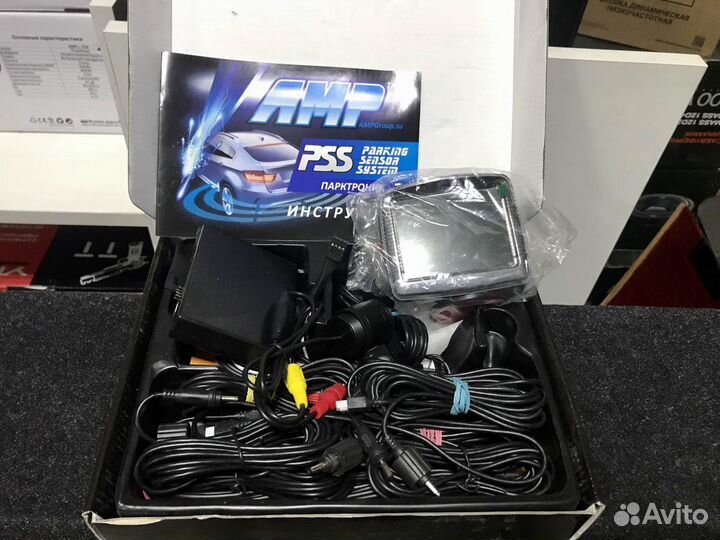 Парковочный радар AMP 735 8 датчиков (отдельно)