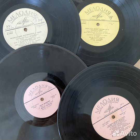 Виниловые пластинки СССР