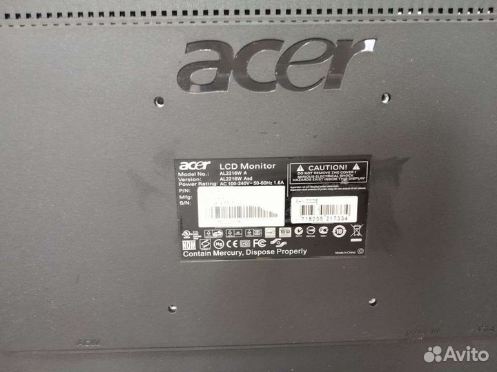Монитор для компьютера acer 22