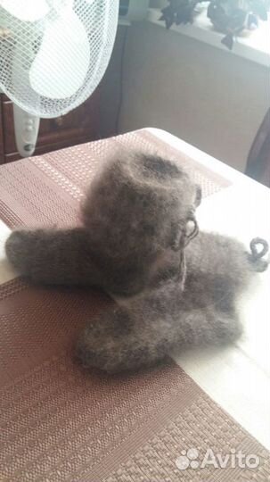 Сапожки - носочки пух-шерсть собаки