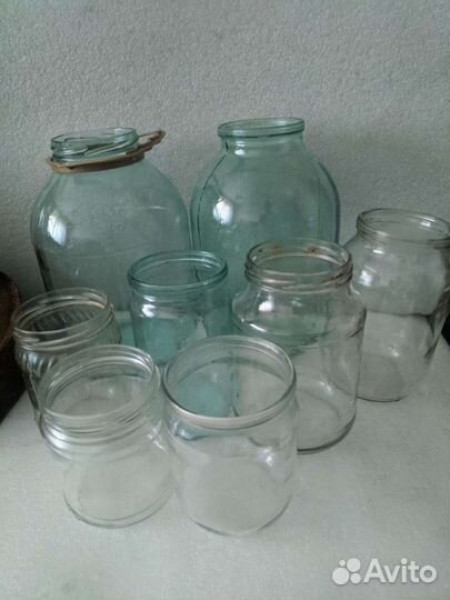 Банки 0,35л,0,5л,0,65;0,7,1л,1,5л;1,7л;1,8;2;3л;5л