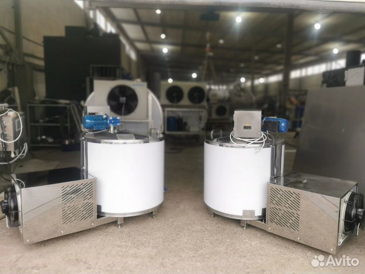 Охладитель для молока 500л открытый