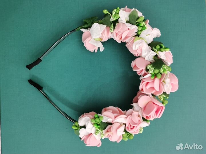 Ободочки с цветами