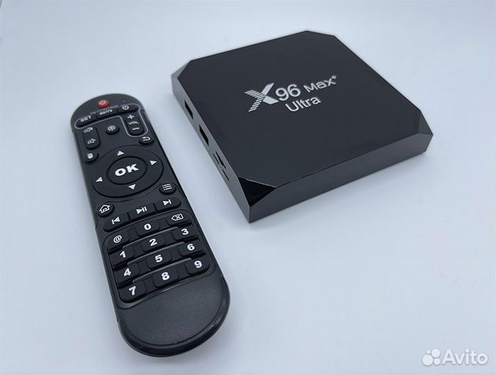 Смарт приставка X96 Max Plus Ultra, 4/32 Гб