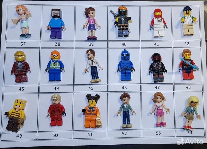 Оригинальные человечки Lego Лего