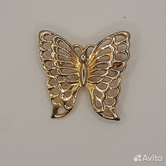 Винтажные насекомые броши и подвеска