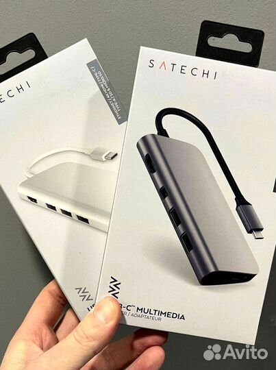 Satechi адаптеры для макбук/ Адаптер