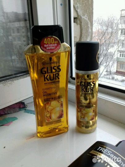 Шампуни Elseve, Garnier Fructis, Schauma,Gliss Kur