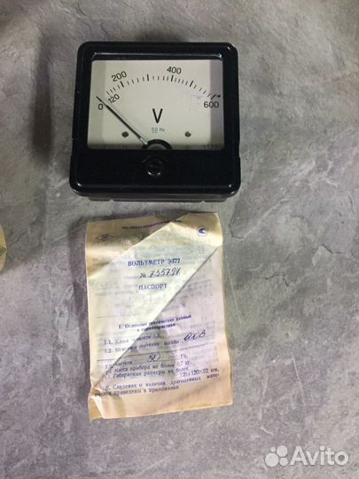 Вольтметр э377