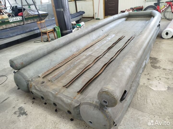 Плот для аэролодки б/у