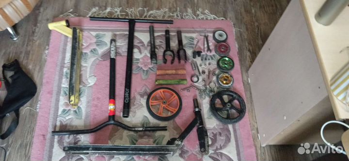 Запчасти для трюкового самоката