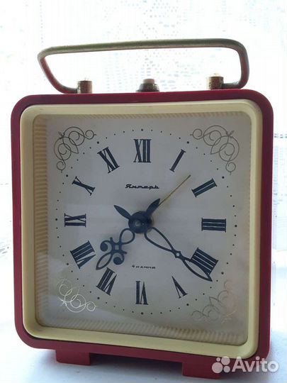 Будильники СССР Слава и Янтарь