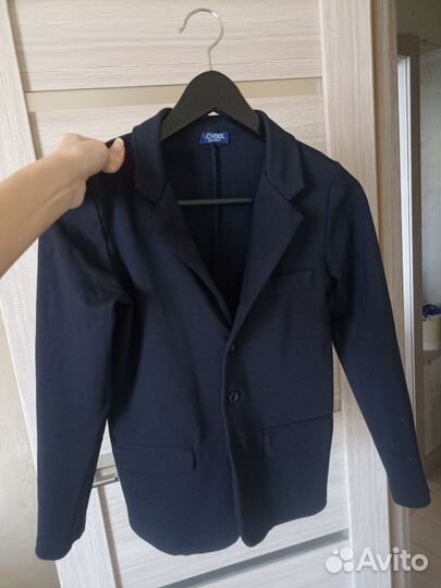 Пиджак школьный для мальчика 146