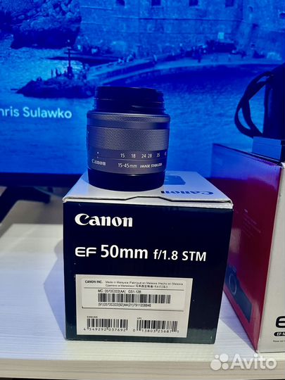 Зеркальный фотоаппарат canon eos m 50